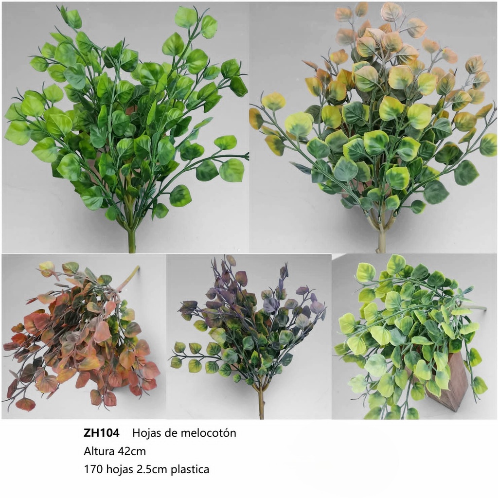 HOJA DE MELOCOTON  42CM