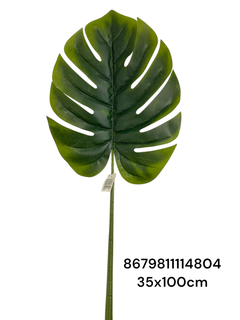 HOJA DE MONSTERA  35X100CM