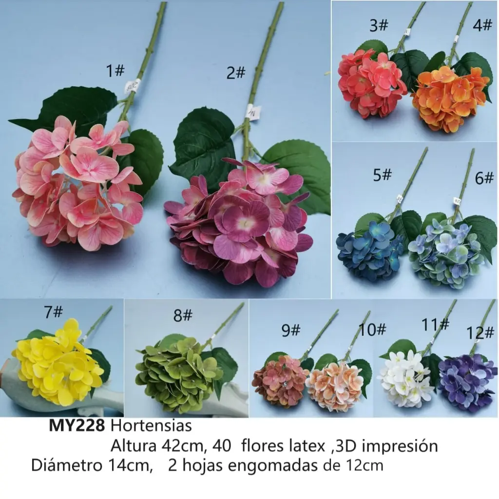 HORTENSIA 3D ARTF. 14X42CM