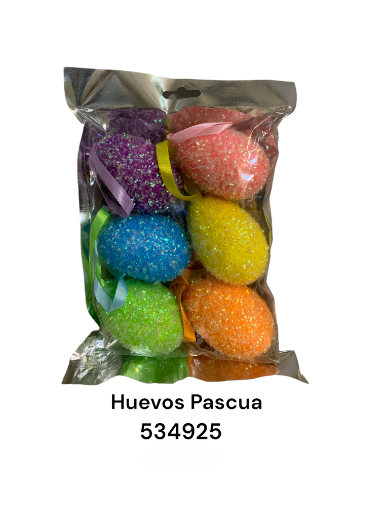 HUEVO DE PASCUA SET X 6