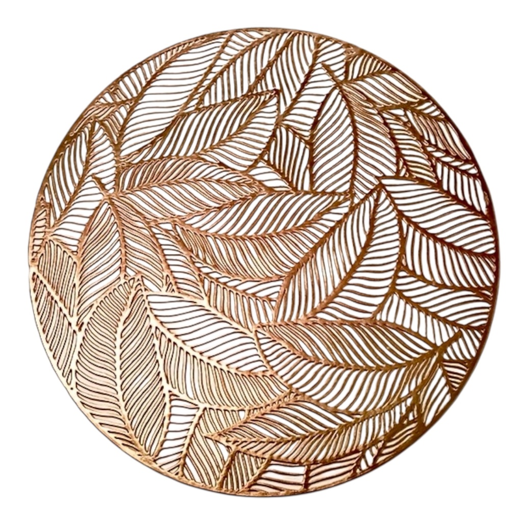 INDIVIDUAL BRONCE REDONDO 38CM REF:SAN0242/SWL001