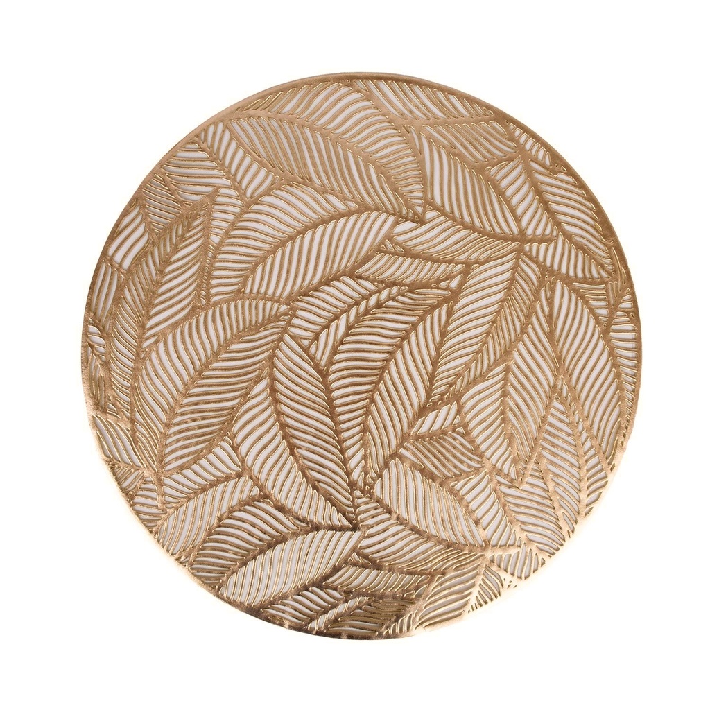 INDIVIDUAL BRONCE REDONDO 38CM REF:SAN0242/SWL001