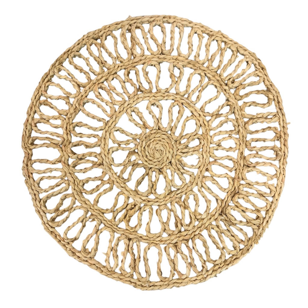 INDIVIDUAL DE YUTE TRENZADO 38CM SAN4161