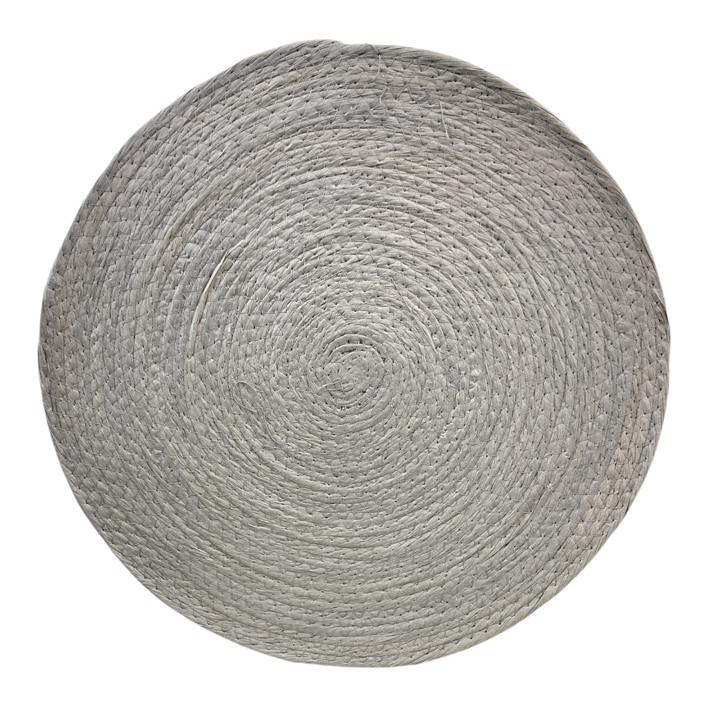 INDIVIDUAL DE YUTE GRIS 40 CM