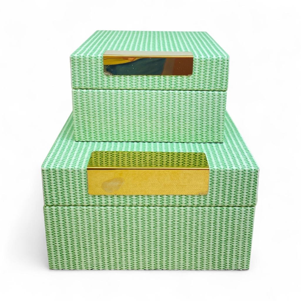 CAJAS DECORATIVAS SETX2 18X18X10.5/14X14X8.5