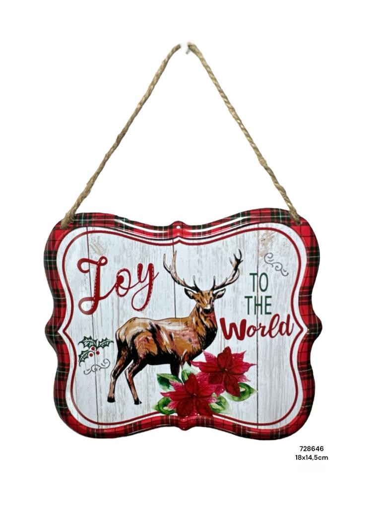 LETRERO COLGANTE NAVIDAD 4 MOD