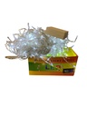 LUZ LED CASCADA 10M 400LED  BLANCA