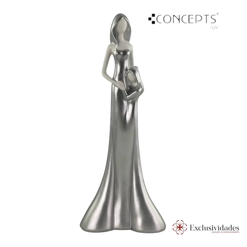 MADRE E HIJA 16X8X38CM