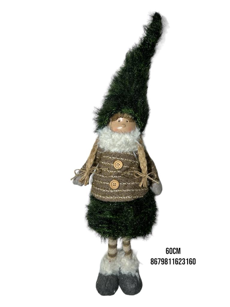 MUÑECA HADA VERDE 60CM