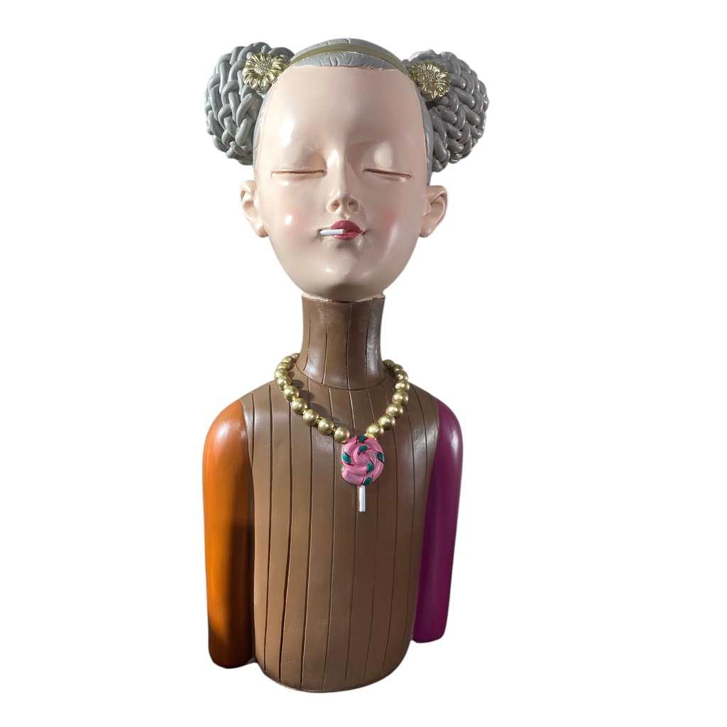 MUÑECA RESINA 14X12X30CM