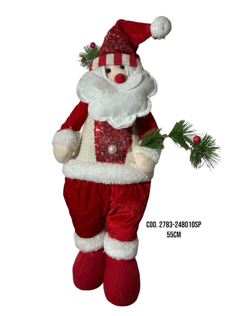 PELUCHE SANTA ROJO 50CM
