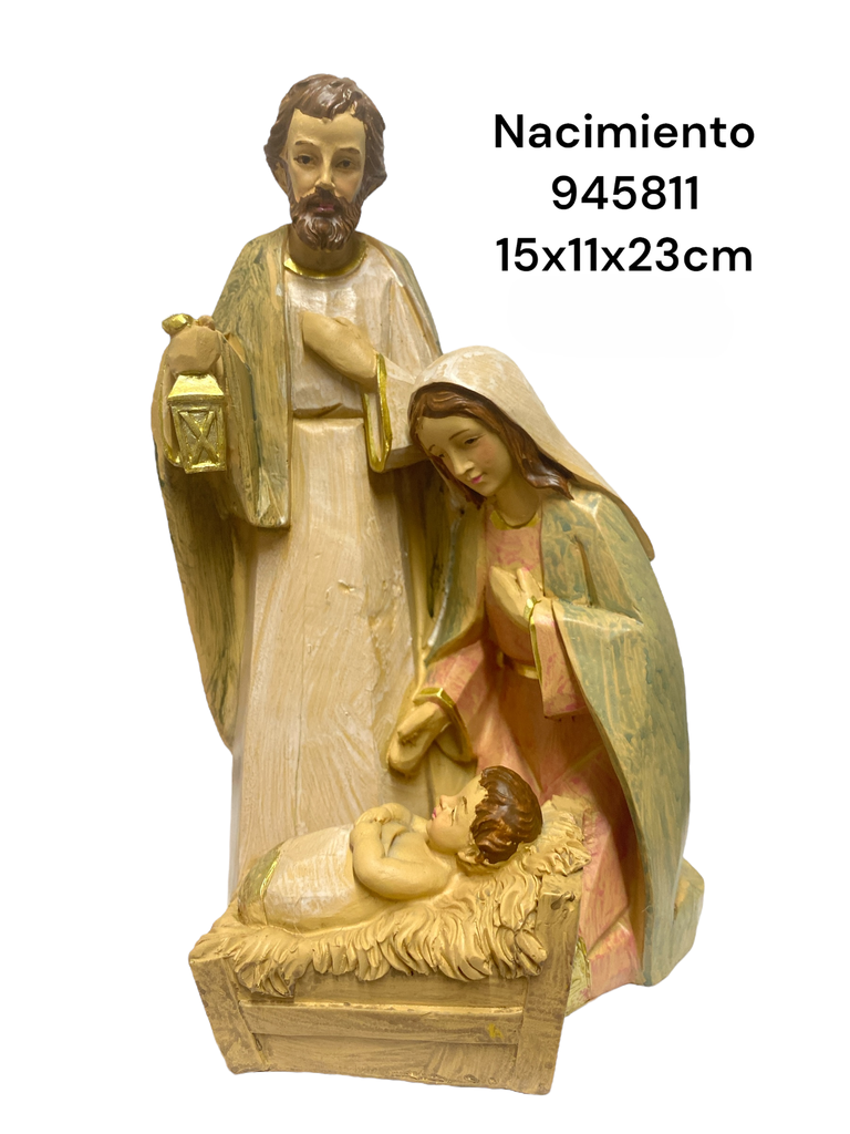 NACIMIENTO RESINA REF: LP65758 15X11X23CM
