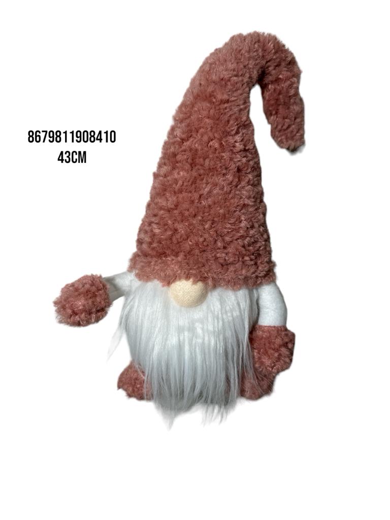 NOEL CORAL NARIZ CON LUZ 43CM