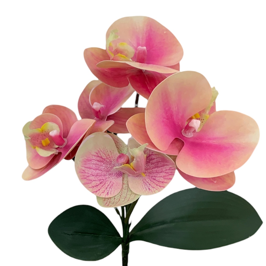 ORQUIDEA LATEX 5 FLORES DE 32CM