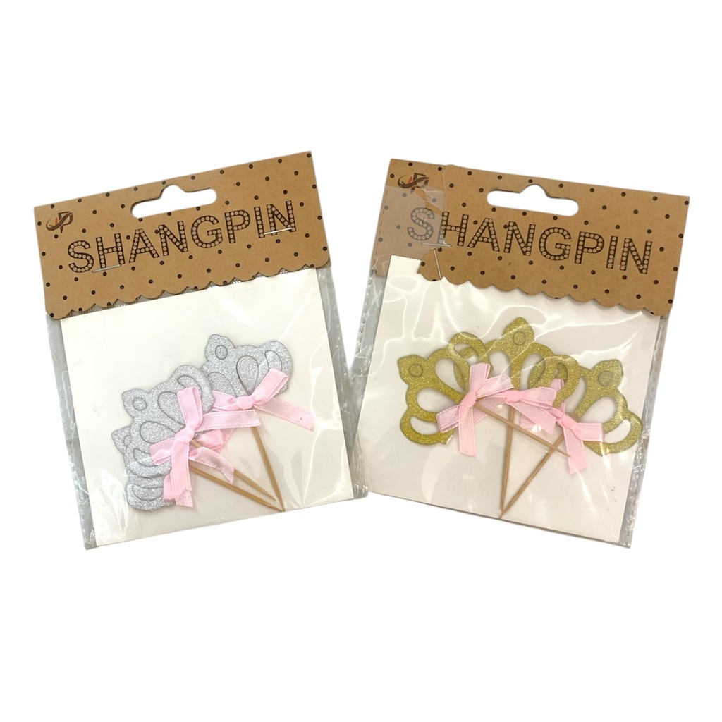 PINCHO DECORATIVO CORONA 8X5CM