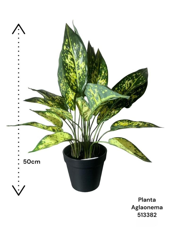 PLANTA ARTF. AGLAONEMA  CH04031192 40X50CM