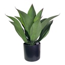 PLANTA ARTIFICIAL AGABE BOVICORNUTA C/MACETA REF:CH10836205 50X50CM