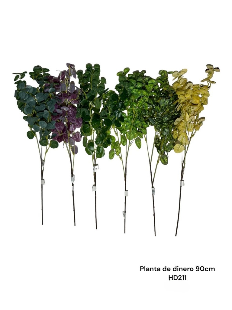 RAMA PLANTA DE DINERO 90CM DE150HOJAS X 4CM