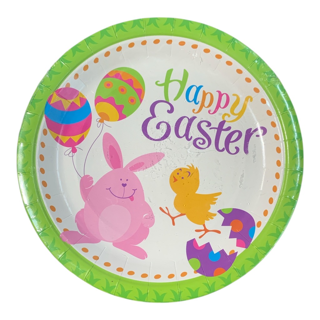 PLATO EASTER SET X8UNIDADES 18.5cm
