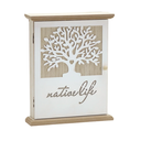 PORTALLAVES DE MADERA 21X27X7CM S40239