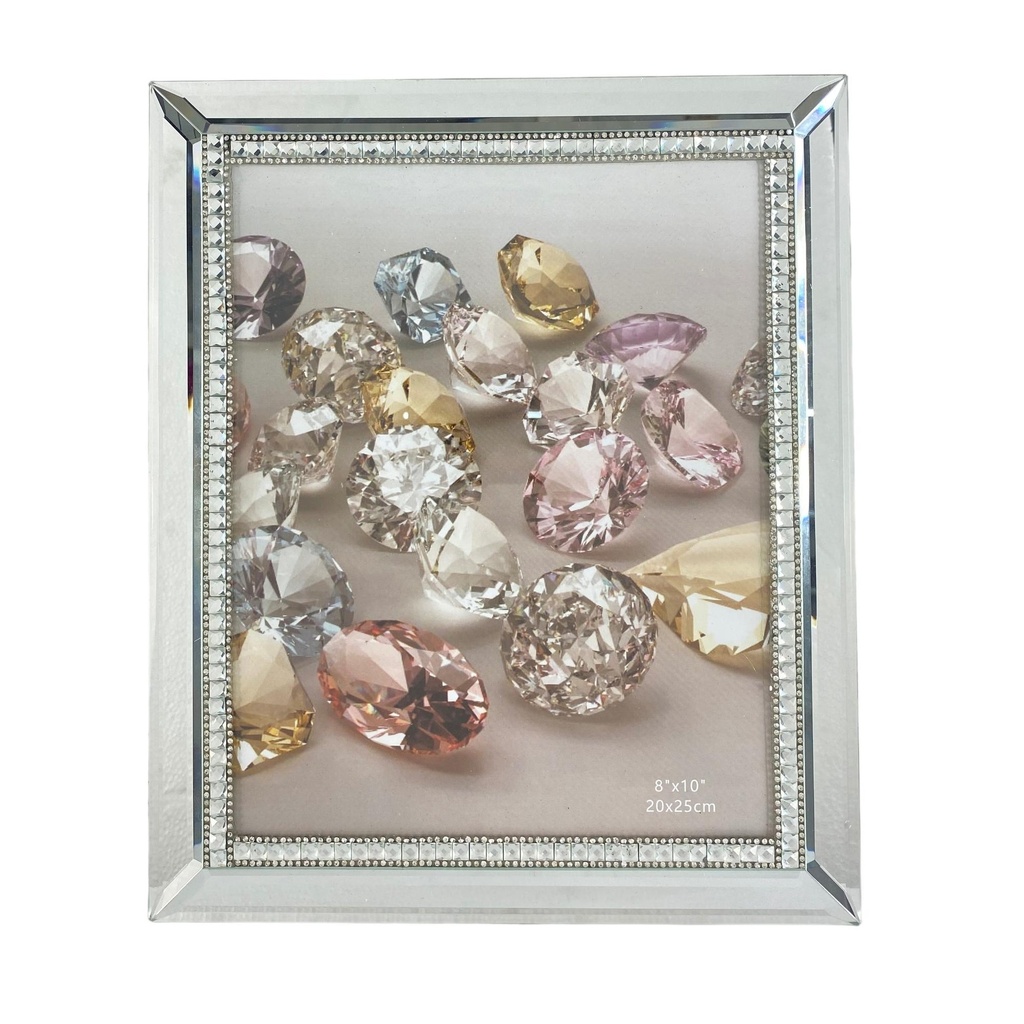 PORTA RETRATO DE CRISTAL 31X26X1.5CM (20X25CM)