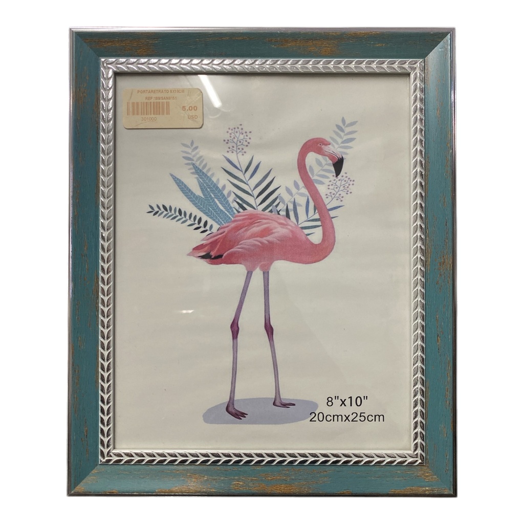 PORTARETRATO MARCO CELESTE 8X10CM REF:189/SAN0151