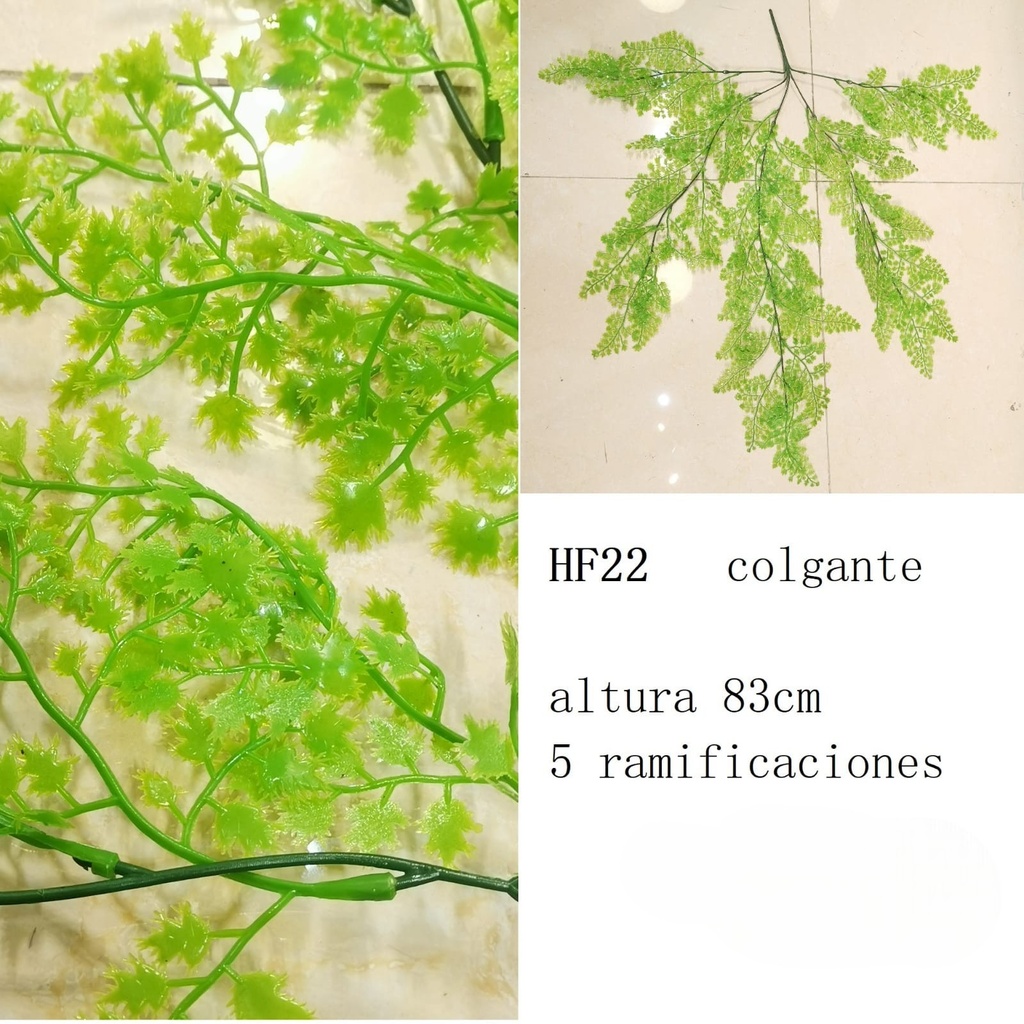 RAMA COLGANTE 83CM 5 RAMIFICACIONES