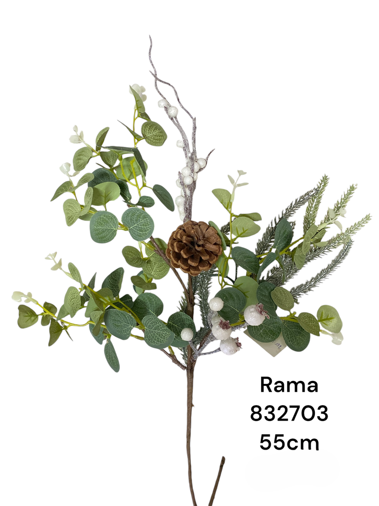 RAMA NAV. VERDE/BLANCA C/BELLOTA 55CM REF:52-852152