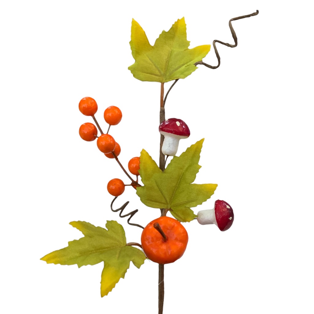 RAMA OTOÑO HONGOS 28CM