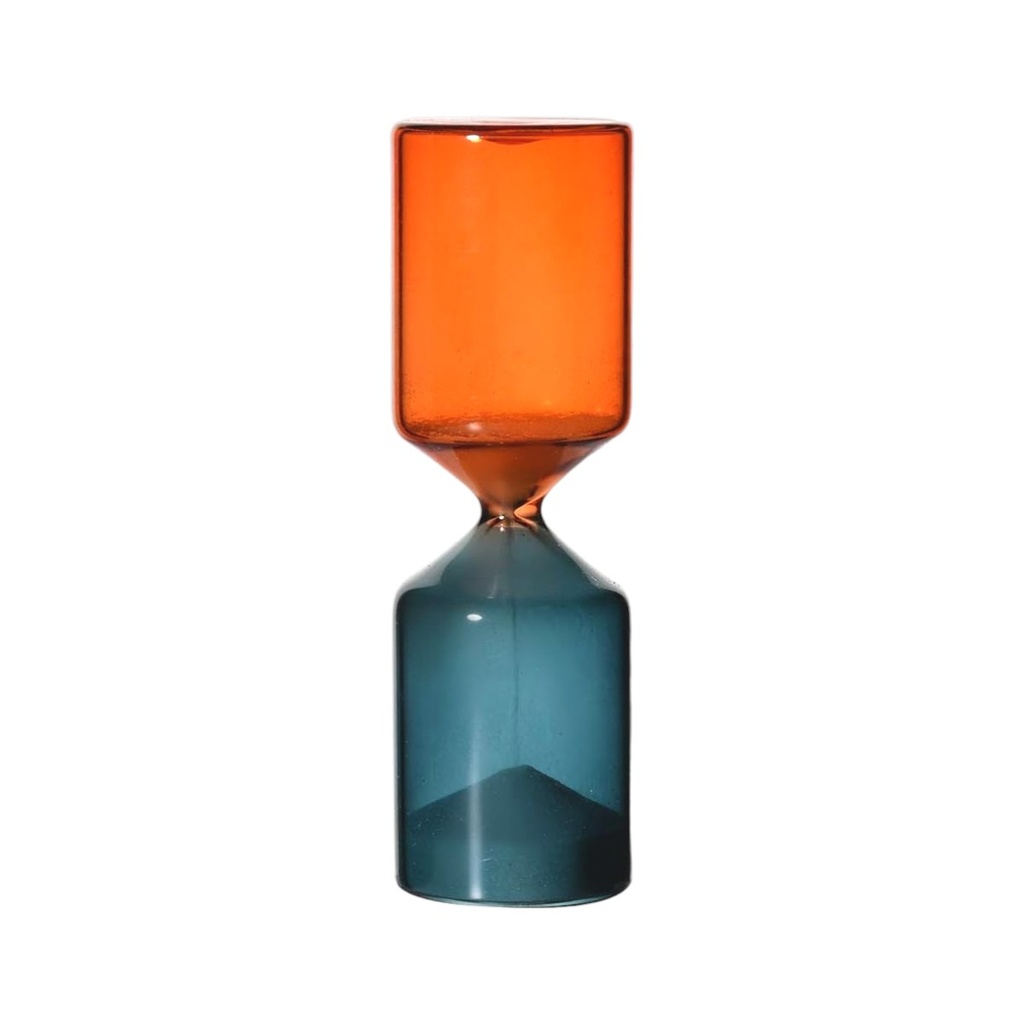 RELOJ ARENA BICOLOR VIDRIO 5min ES23551 4X12CM