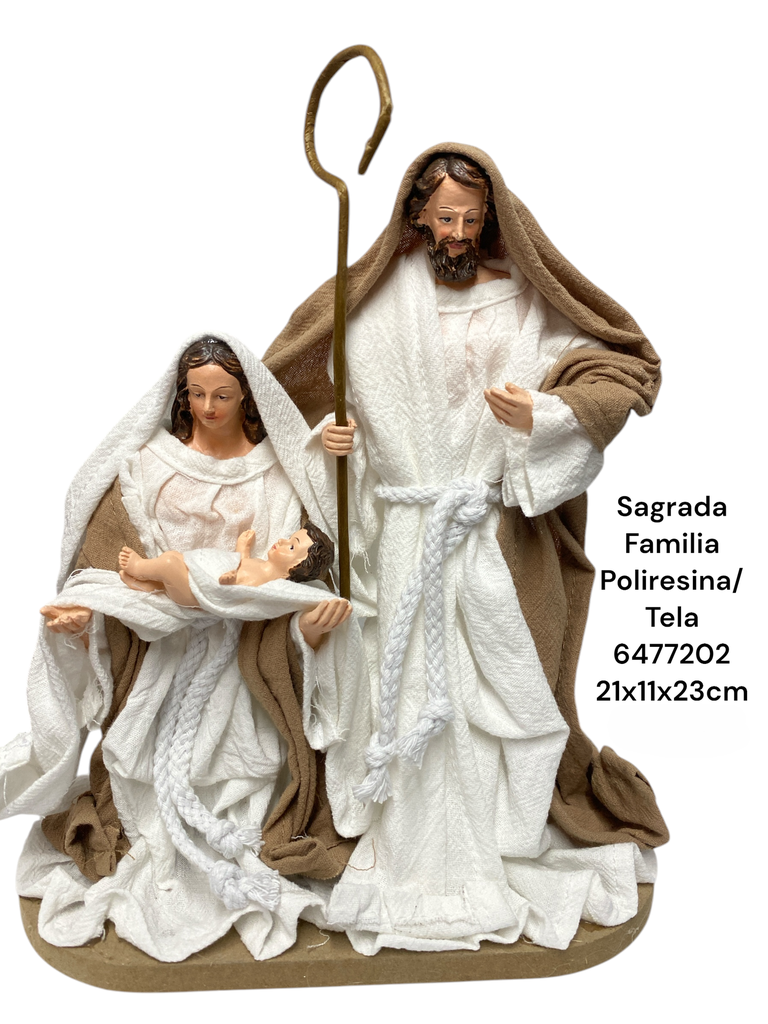 SAGRADA FAMILIA BEIGE/CAFE 21X11X23CM