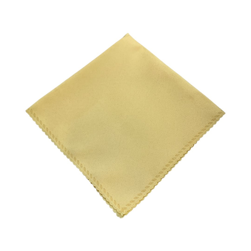 SERVILLETA DE TELA AMARILLA 48X48CM