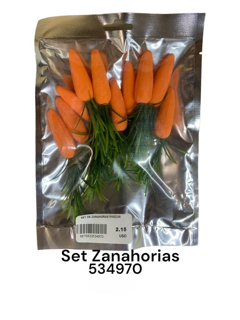 SET DE ZANAHORAS PASCUA