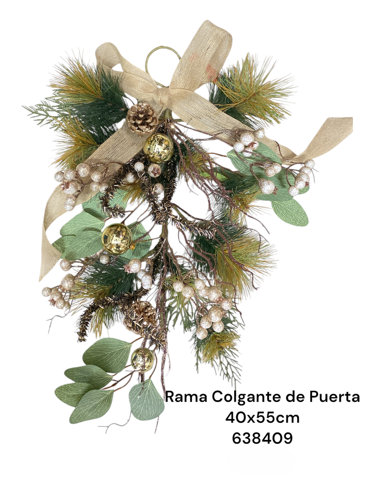 TOPE DE PUERTA RAMA PINO DORADA 54CM