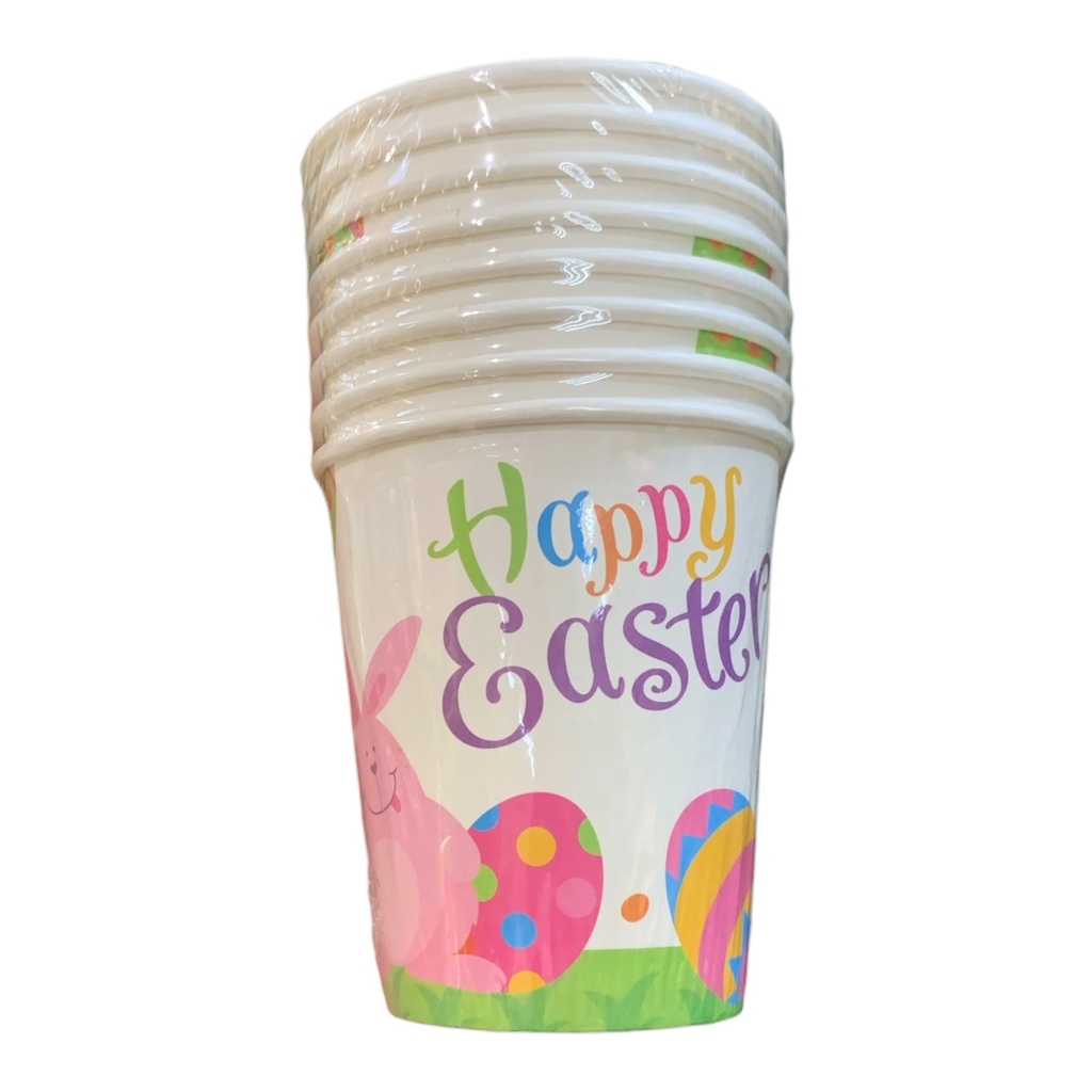VASO EASTER SET X 8 UNID