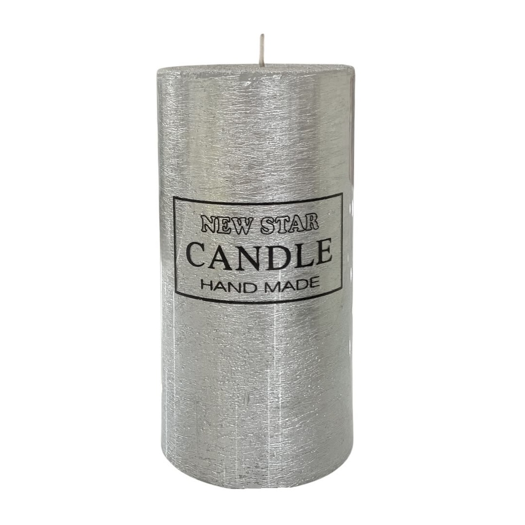 VELA CIRIO CANDLE TONO GRIS 15X7CM