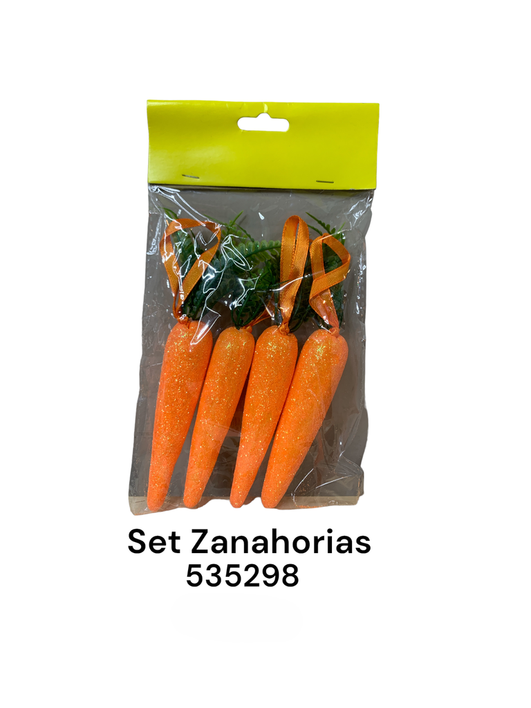 ZANAHORIAS X 4 UNIDADES