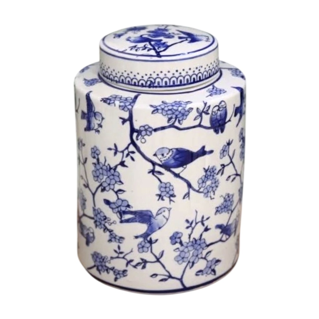 TIBOR CERAMICA REDOMA BLUE DECOR 19X30CM -PT71-045