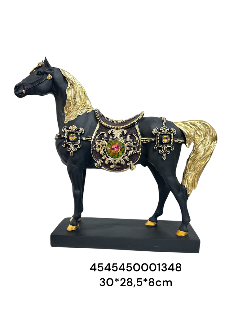 CS8180052 CABALLO NEGRO 30*28.5*8CM