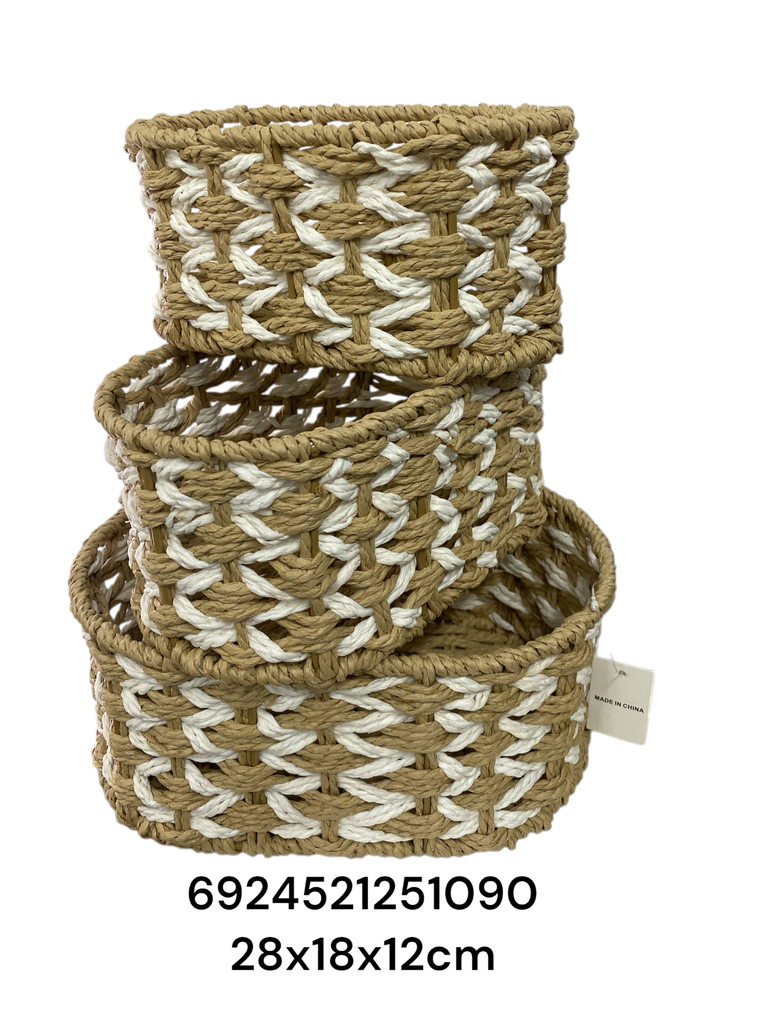 SC11526 SETX3 CANASTAS 28X18X12CM