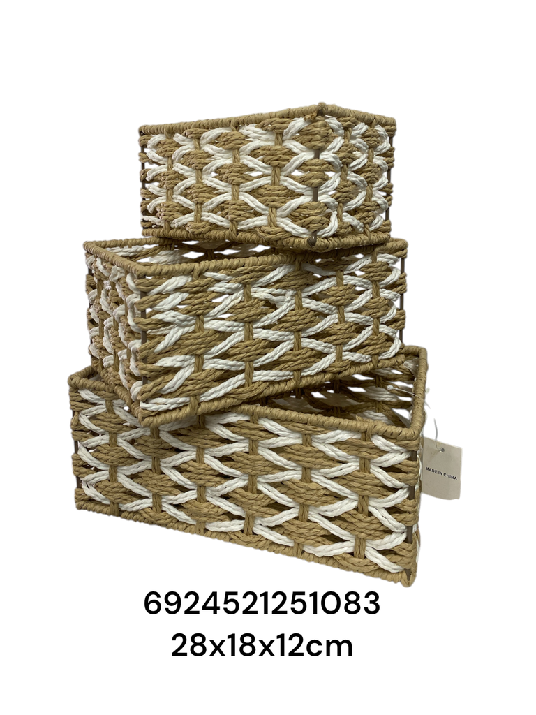 SC11525 SETX3 CANASTAS 28X18X12CM