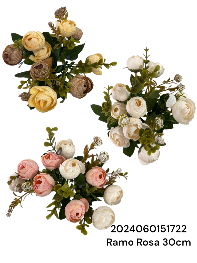 SC15172 RAMO ROSA BOTON 30CM