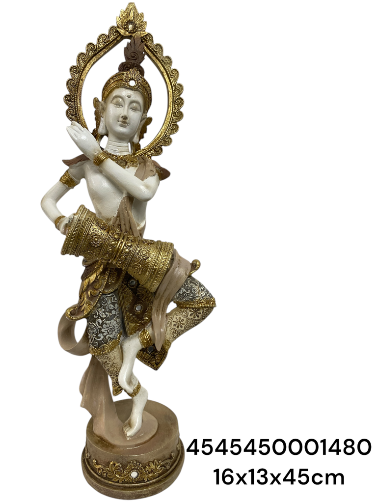 BUDA CON INSTRUMENTO 16X13X45CM CS8020482