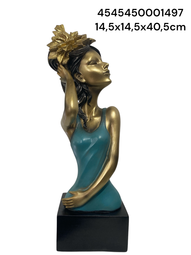ADORNO MUJER 14.5X14.5X40.5CM CS8020499