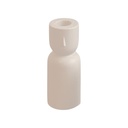 DL23564-2 CANDELABRO CERAMICA TONO ARENA 5.9X15.2CM
