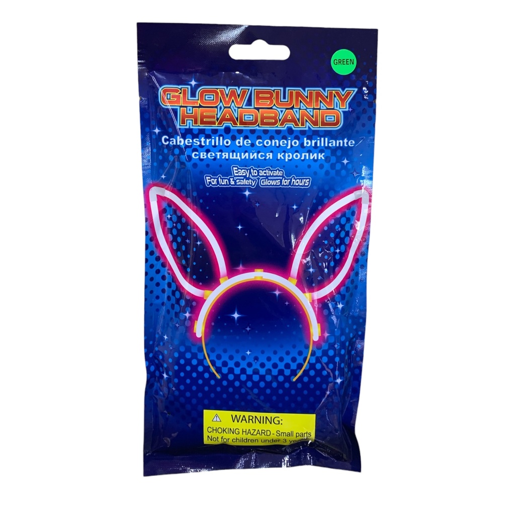 PT164 DIADEMA CONEJO FOSFORECENTE