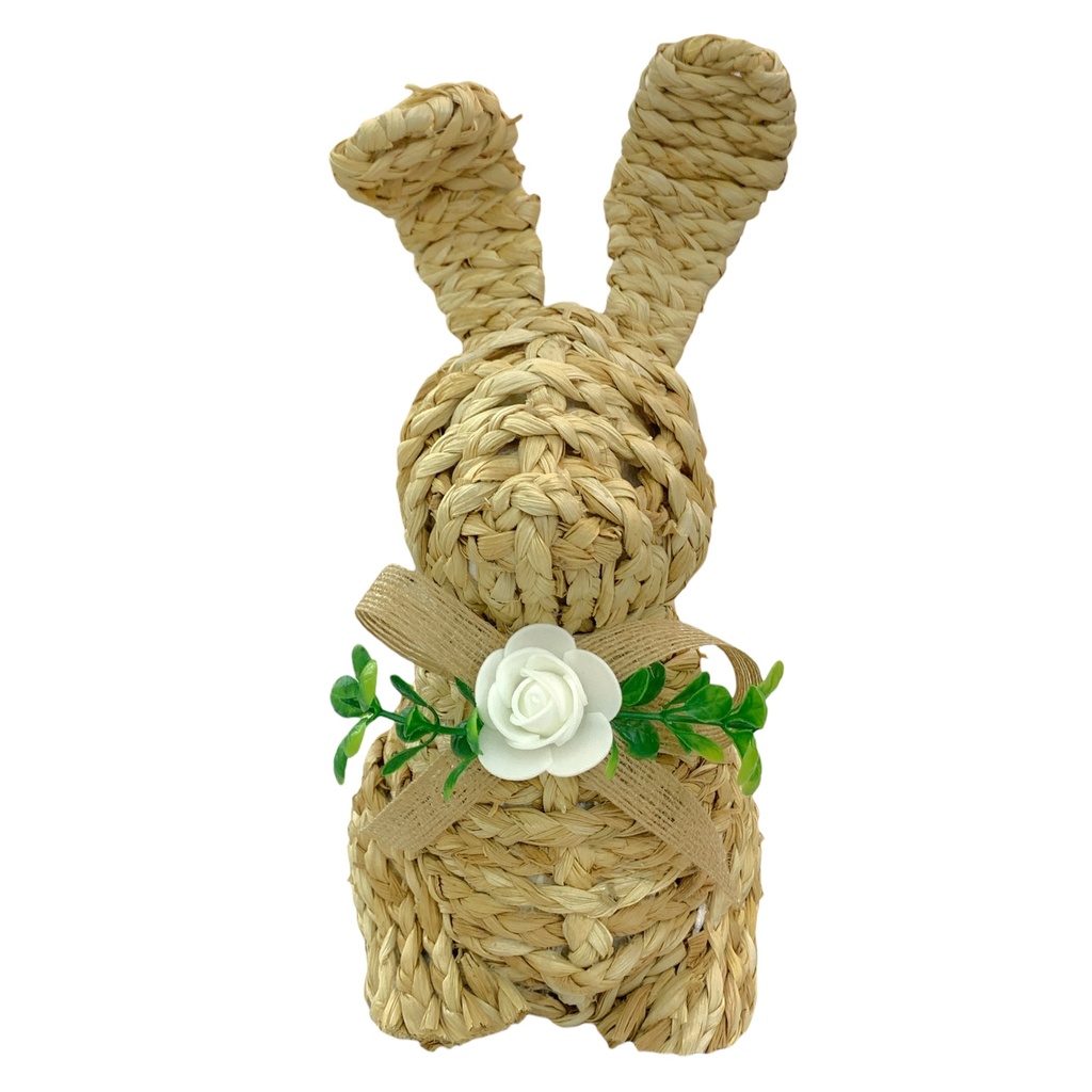CONEJO PASCUA YUTE 13X15X28CM 22CY0016
