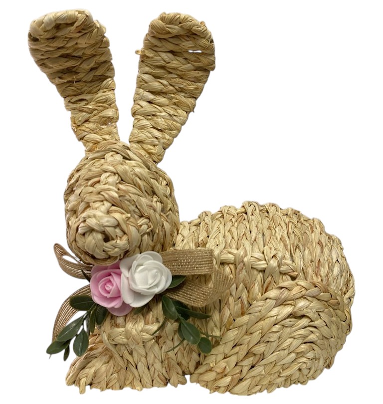 CONEJO YUTE PASCUA 22X12X24CM REF:22CY0015
