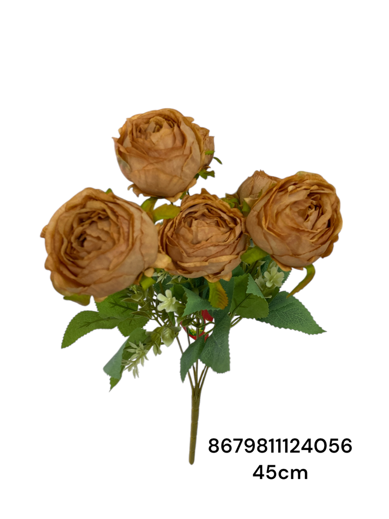 RAMO ROSA 7COL 45CM