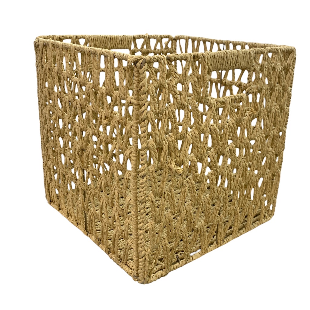 CESTO ORGANIZADOR YUTE 30X30X30CM